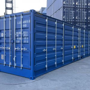 New 40ft side opening doors